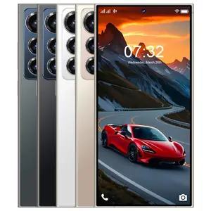 Global Unlocked Smartphone Ram4gb Rom64gb 4g Network Android12 5mp+16mp 6.8 Inch HD Display Touchscreen Phone High Performance Phone Gift for Seniors Students Cellphone