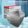 KN95 Mask, 50 pieces, 5-layer breathable mask, filtration efficiency>95%, suitable for construction, decoration,, health protection.MKKRYUU