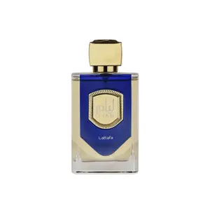 Lattafa Liam Blue Shine Eau de Parfum Spray for Unisex 3.4 Ounce - Bergamot Rosemary Pepper Sea Notes Violet Amber Patchouli Musk