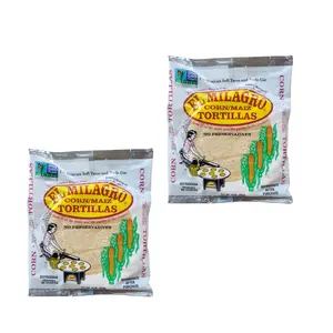 El Milagro Classic Corn Tortillas - Low Carb, 2-Pack, Authentic Mexican Flavor, 6-Inch Soft Tortillas