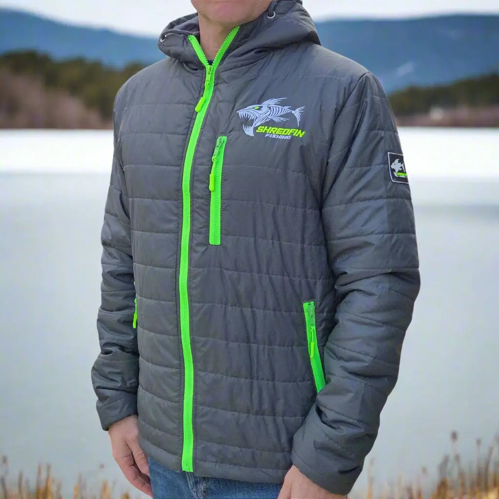 **Clearance** ShredFin Tailwindz Hooded Jacket | Gray