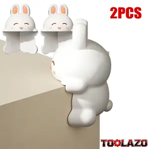 Bunny-Shaped Baby Corner Protectors | Super-Thick PVC Cushions That Safeguard Little Ones from Sharp Furniture Edges | Perfect for Coffee Tables, Nightstands, Vanities & Sinks | Childproof Your Home with Cute Rabbit Style