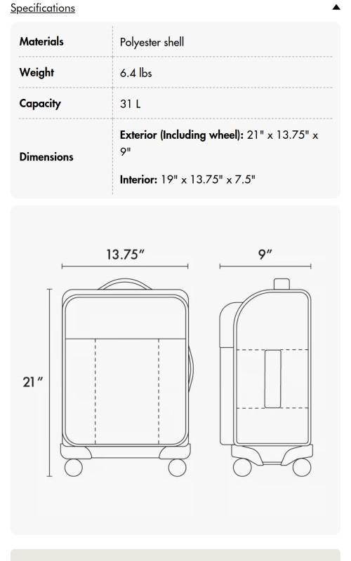 Luka Soft-Sided Carry-On Luggage