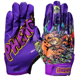 Scooby-Doo 'Unmasked' Football Gloves - VPS1 by Phenom Elite