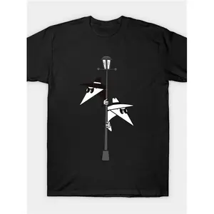 Spy Vs. Spy T-Shirt Printed Version- Suitable for Birthday Parties and Daily Commuting, Ideal as a Gift for Family Members