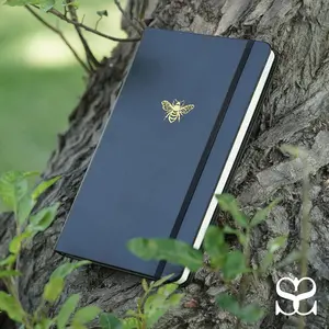 SETTINI Black Bee Hardcover Journal