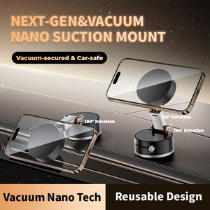 magnetic phone holder, vacuum suction cup magnetic phone holder, multifunctional phone stand for home office, phone accessories for iphone & android
