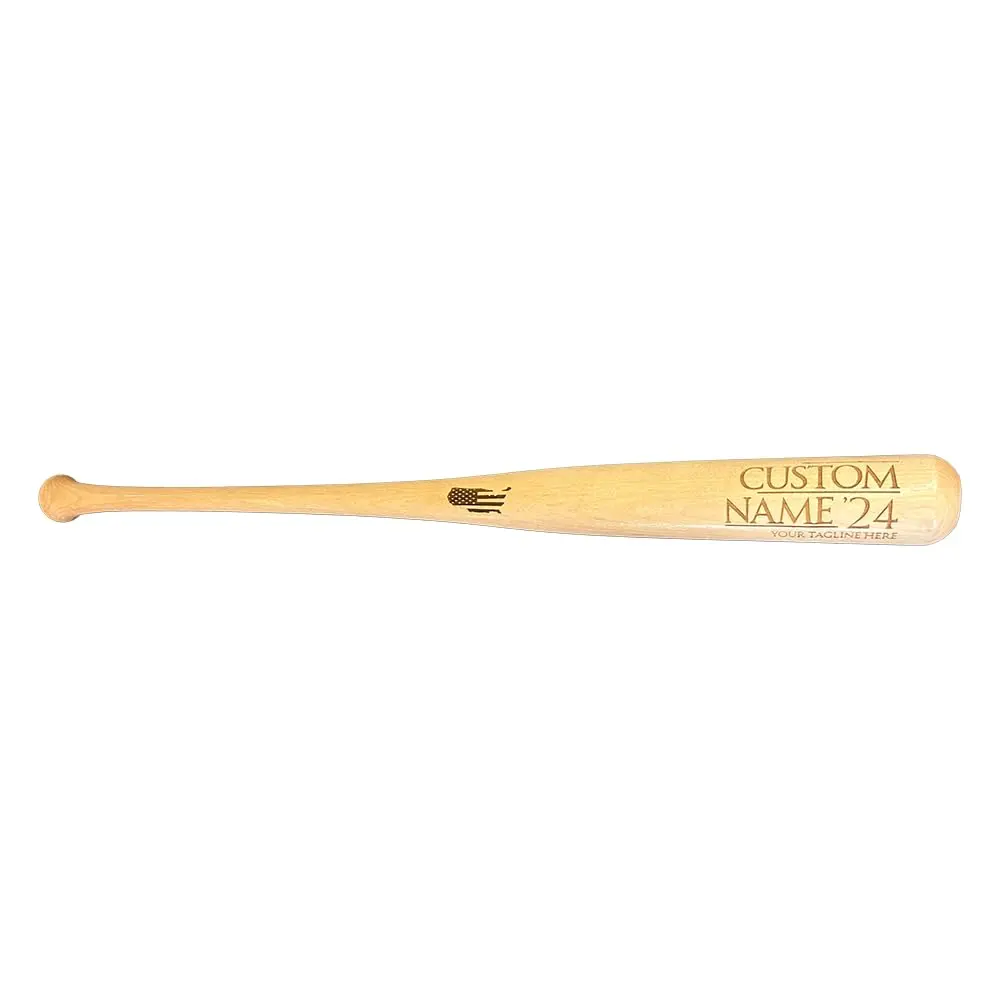 Custom Election Campaign Names Engraved Baseball Bat