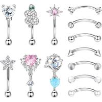 Snake & Flower Rook Earrings