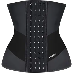 KIMIKAL Women Waist Trainer Corset Belt: Under Clothes Sport Tummy Control Long Torso Shapewear