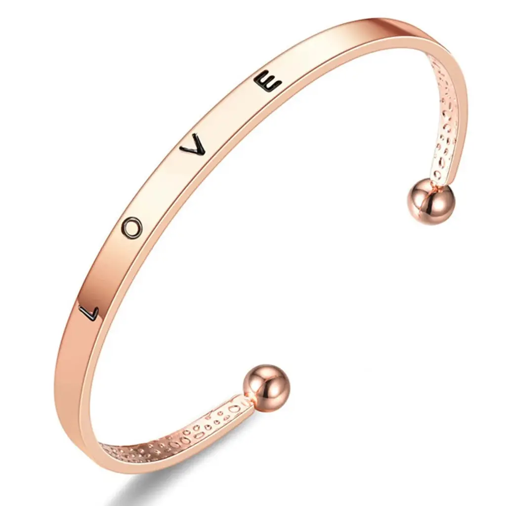 Rose gold bracelet single purchase