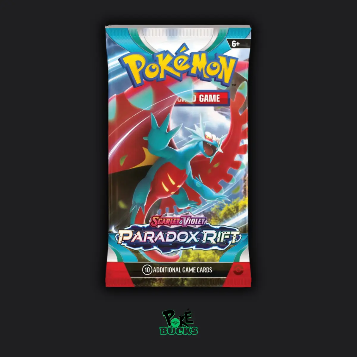 Paradox Rift - 1 Pokémon Booster Pack - TikTok Shop
