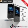 FunnyPanda Portable Digital Language Translator Device - Digital Products, USB-Enabled, Travel-Ready Talk Helper, No Extra Charges, Signal-Source-Free Translation, 138+ Languages, WiFi-Connected Touchscreen Real-Time Translator (Father's Day Gift Option)