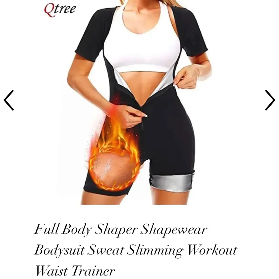 Full Body Slimming Fat Burner zip up