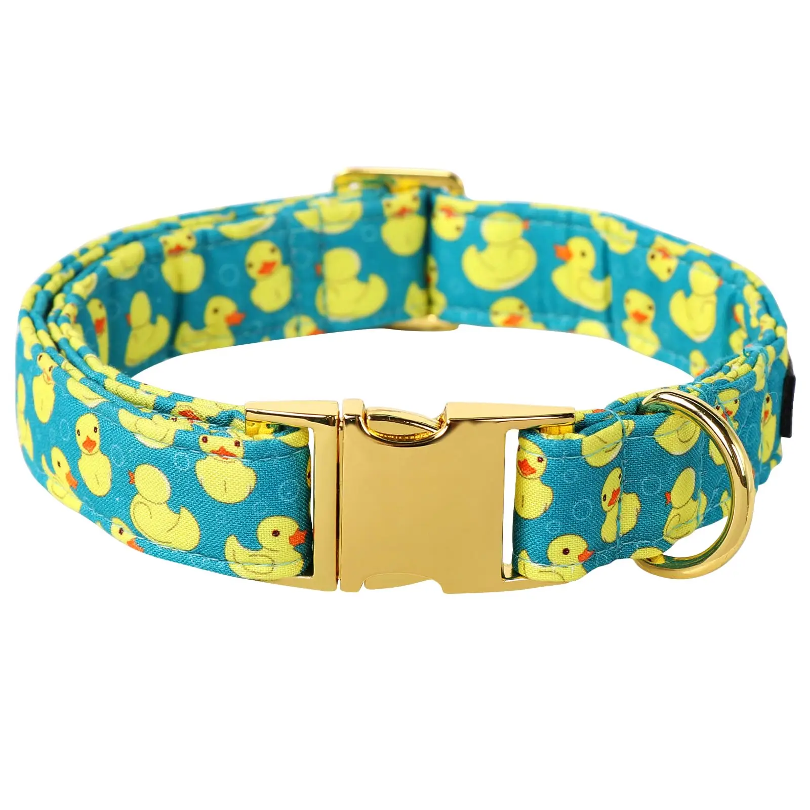 Maca Bates Yellow Duck Dog Collar with Bow Tie - Adjustable Breakaway Design for Small, Medium, Large, and XL Dogs - Birthday Gift for All Pets Soft B