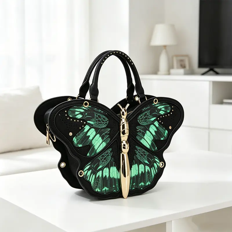 Hot street fashion style—personalized sweet and cool handbags and crossbody bags for women, cute butterfly bags
