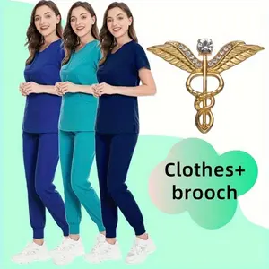 Professional Uniform Sets for Maternity Center Staff: Cohesive, Comfortable Attire for A Neat and Caring Appearance Womenswear Clothes Casual Workwear