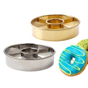 Durable Stainless Steel Donut Mold and Cutter, Perfect for Homemade Donuts, Dough Cutting Tool, Baking Utensil, Home Kitchen Accessory