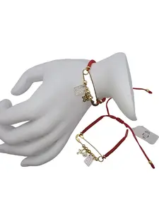 copper beads with cross bracelet Guadalupe, Jesus, the Virgin Mary religion