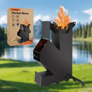 1 Piece Multifunctional Rocket Stove, Backpacking Stove, Suitable for Outdoor Cooking, Camping