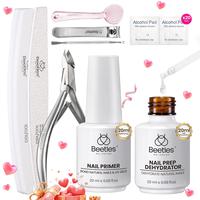 8Pcs Nail Prep Kit with 20Pcs Pads