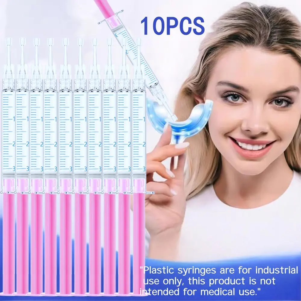 10-Pack Teeth Whitening Gel Pens, Deep Cleaning Tooth Stain Remover, Professional Dental Care Tools, Effective Oral Hygiene Solution, Teeth Whitener