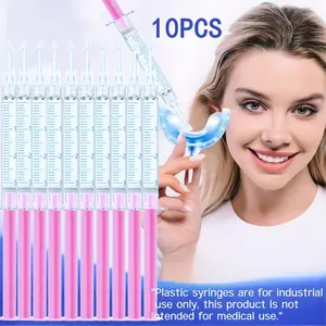 10-Pack Teeth Whitening Gel Pens, Deep Cleaning Tooth Stain Remover, Professional Dental Care Tools, Effective Oral Hygiene Solution, Teeth Whitener