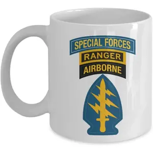 Special Forces Coffee Mug - Ranger SF Tab