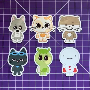 BND Kpop Sticker Packs - Glossy and Holographic Versions