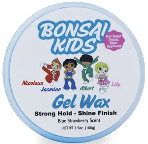 Bonsai Kids Gel Wax blueberry scent all day hold