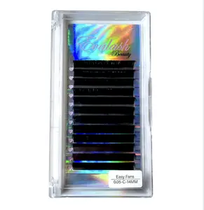 EVALASH - EASY FANS LASH EXTENSION TRAY (SINGLE SIZES-12 ROWS) PROFESSIONAL USE ONLY