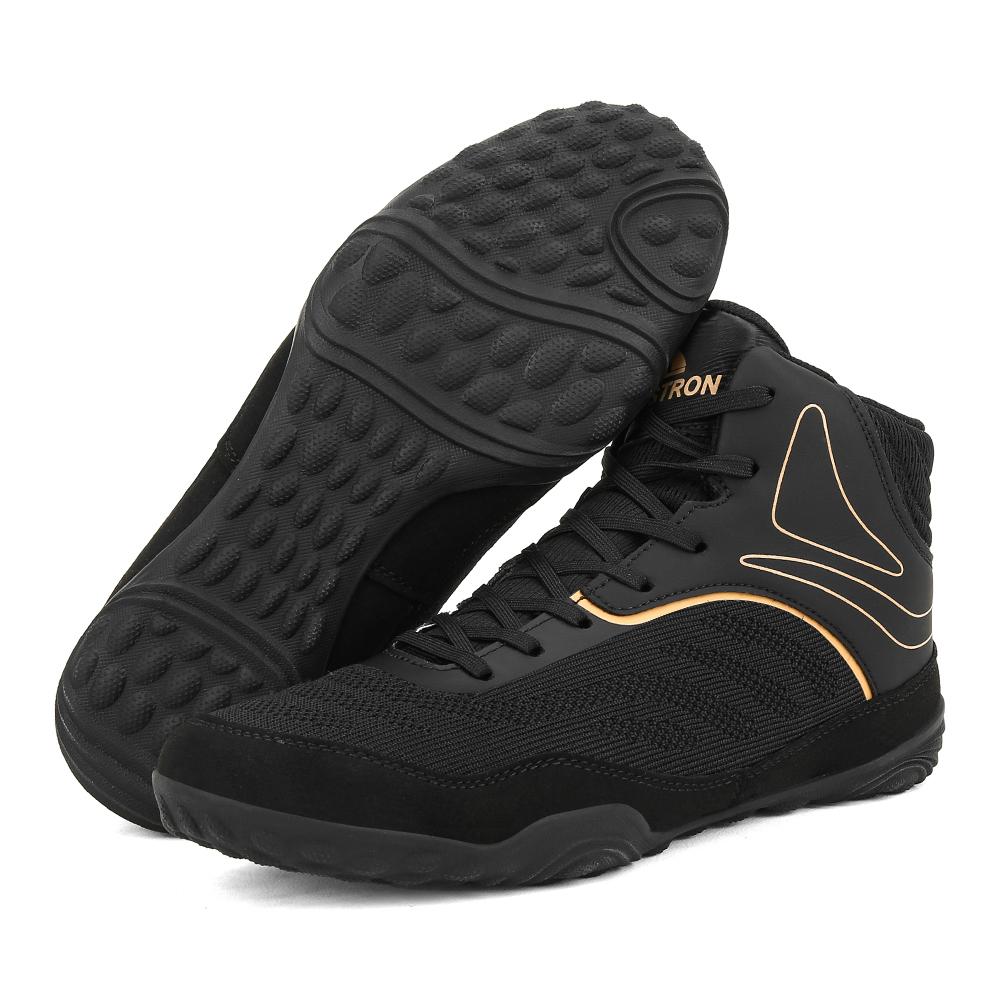 Men's Fashion Wrestling Shoes - Breathable Mesh Martial Arts Shoes, Non-Slip Casual Sports Fighting Footwear
