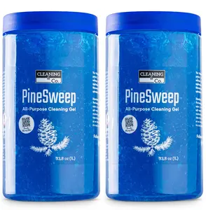PineSweep All-Purpose Cleaning Gel with Pine Oil – Multipurpose Household Cleaner for Bathroom, Kitchen, Floors, Laundry & More, 33.8 Fl Oz (Pack of 2)