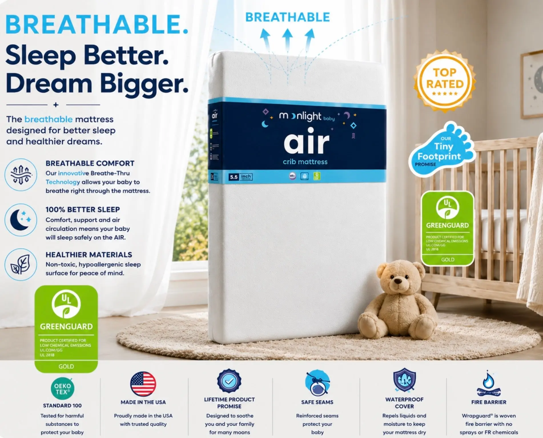 Air Crib Mattress