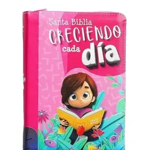 Santa Biblia Creciendo Cada Día - Children's Bible for Daily Growth in Spanish Language