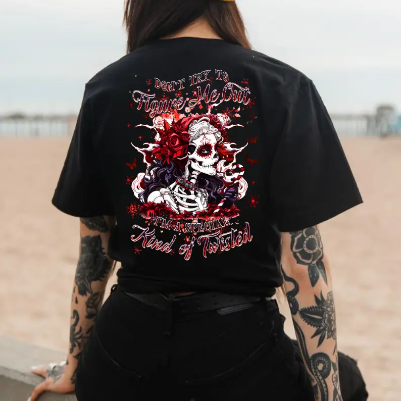 Don’t Try To Figure Me Out Hoodie, Tshirt, Sweatshirt, Aesthetic Tatoo Outfits, Streetwear Style, Retro Vintage Y2k Women Graphic Tees