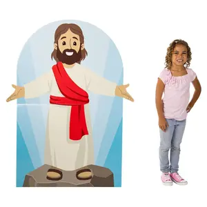 41" x 4 Ft. 6" Jesus Christ Cardboard Cutout Stand-Up