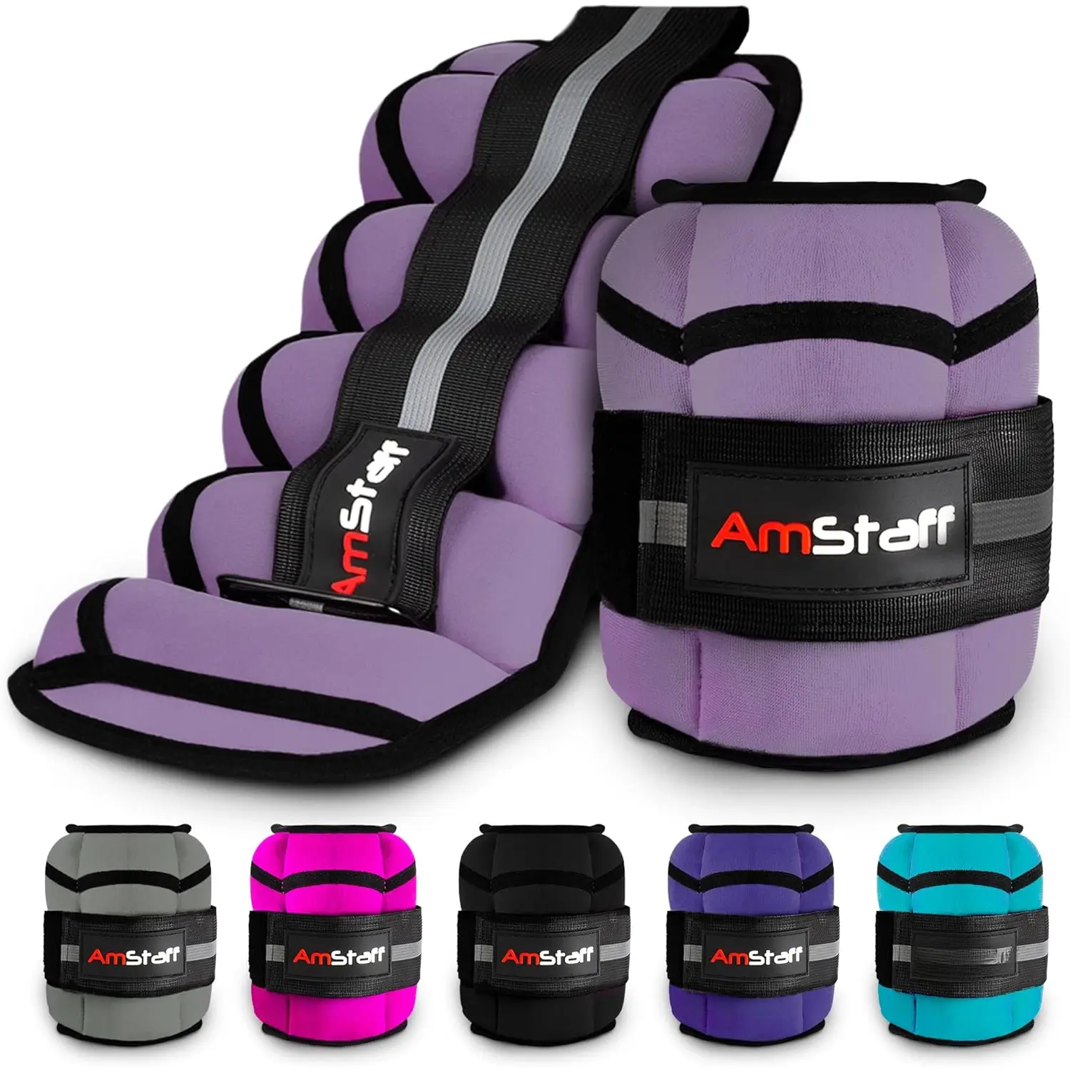 Adjustable Ankle Weights 1 Pair 2 4 6 8 10 Lbs  Weight Straps for Strength , Walking, Jogging, Running, and  Workouts - 1-5 lbs Each Ankle, 10 lbs Pair Set