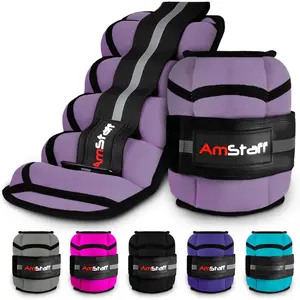 Adjustable Ankle Weights 1 Pair 2 4 6 8 10 Lbs  Weight Straps for Strength , Walking, Jogging, Running, and  Workouts - 1-5 lbs Each Ankle, 10 lbs Pair Set