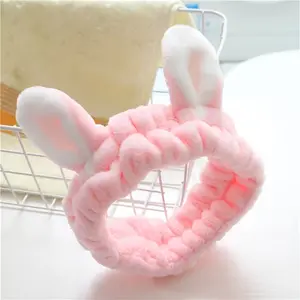 Cute Rabbit Hair Tie, Facial Cleansing, Makeup Accessory, Mask Holder, Hair Organizer, Keep Your Hair Neat and Tidy