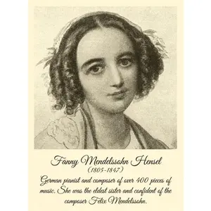 Fanny Mendelssohn Hensel - Boxed Notecards and Envelopes