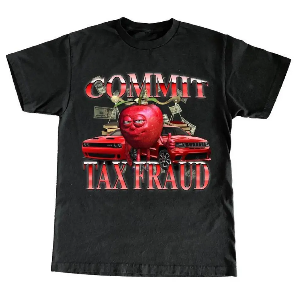 Commit Tax Fraud Shirt, Funny Shirt