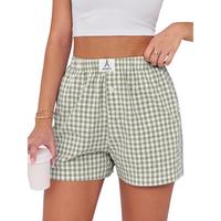 Army Green White Plaid
