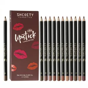 Long Lasting Matte Lip Liner Set, Tinted Lip Liner, Easy Coloring, Suitable for All Occasions Lip Makeup, Girls and Women Makeup Accessories, Makeup Products, Lip Stain, Lip Liner Pencil, Lightweight Lipliner, Lip Liner Kit, Cosmetic tiktokshopspringglowu