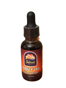Turkey Tail Mushroom Dual Extract Tincture