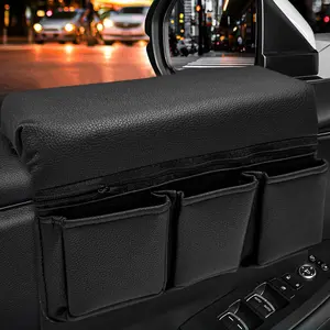 Car Door Armrest Storage Box, PU Leather Door Side Organizer, Car Door PocketStorage, Car Armrest Organizer Storage BoxCar Interior Accessories for Stowing & Tidying #GLOBAL PICKS, Car Essentials