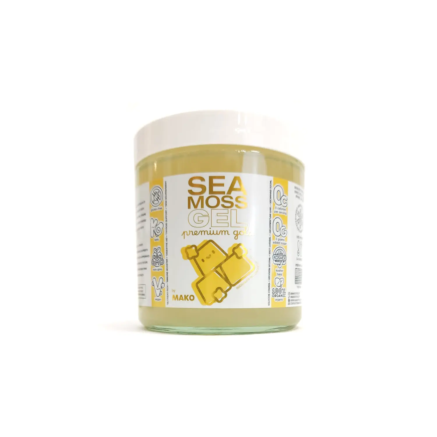 Premium Gold Sea Moss Gel (16 Ounces)