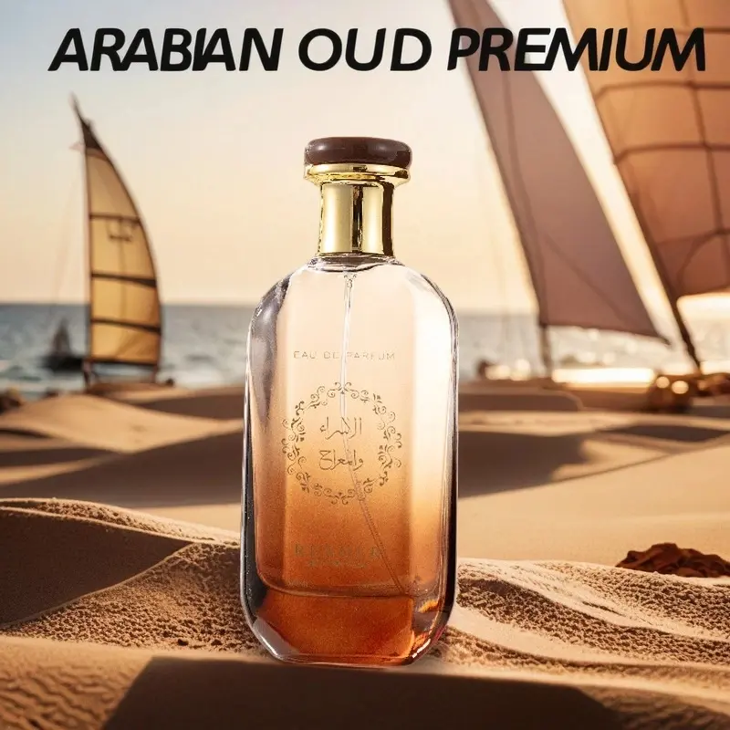 Men's Alcohol-Free Arabian Fragrance EDP - 3.4 FL OZ Long-Lasting Daily Wear Dubai Cologne, Elegant Scent for Men, All Seasons, Christmas Gift, Finest Holiday Gift