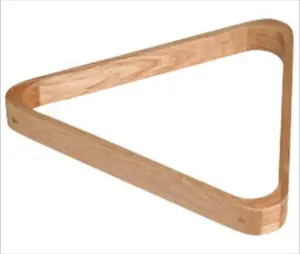 212 MAIN Action Wooden Snooker Triangle Rack, Billiard Accessories for Billiards & Snooker Games
