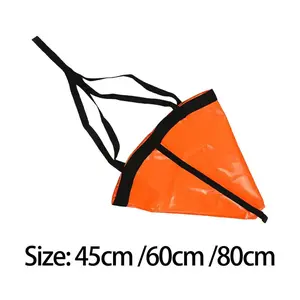 Sea Drogue Anchor Buoy Boat Bag Tow Rope for Power Boat Sail Boat Inflatable